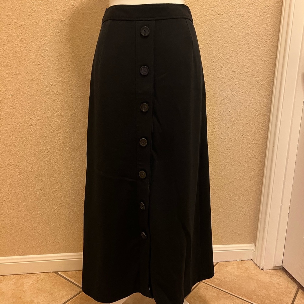 Elie Tahari Long Black Skirt